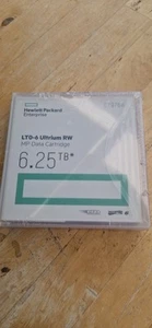 Cartouche de bande de données originale HP C7976A LTO-6 Ultrium RW MP - 6,25 To - Photo 1/2