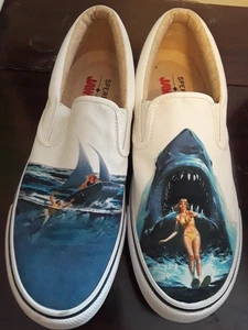 Sperry X Jaws 40 Aniversario Ataque de Tiburón Sin Cordones Para Hombre Talla 12 con Caja - Imagen 1 de 8