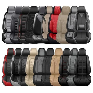Waterproof PU Leather Car Seat Covers For Nissan Custom Front Cushion (2 Seat) - Picture 1 of 121