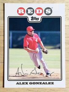 2008 Topps #509 Alex Gonzalez - Picture 1 of 2