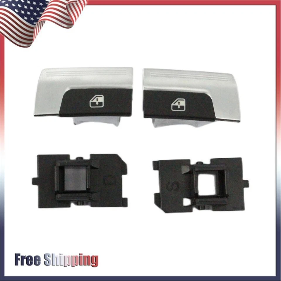 For Ferrari 458 488 FF LH RH Power Window Switch Button w/ Supporter - Image 1 of 4