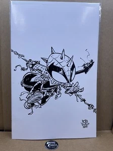 Amazing Spider-Man #52 1:50 Skottie Young Virgin B&W Big Marvels Variant - Picture 1 of 3