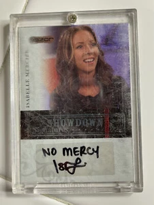 2006 Isabelle Mercier AUTO - Razor Poker #A-23 Showdown Signaturen - Bild 1 von 7