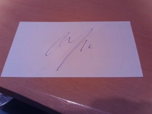 signed card of ex lincoln city northampton town footballer cian bolger - Picture 1 of 1