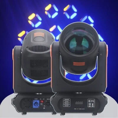 200W Moving Head LED Light Half Color Effect DMX512 Control for DJ Club Party St - Image 1 of 4