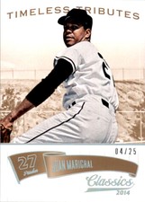 2014 Classics Timeless Tributes Gold #81 Juan Marichal /25