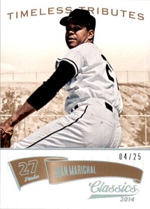 2014 Classics Timeless Tributes Gold #81 Juan Marichal /25