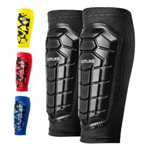 Soccer Shin Guards Kids Youth, Shin Guard Sleeves for Boys Girls XX-Small Black - Picture 1 of 7