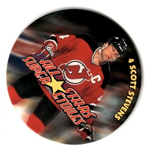 1994-95 Kraft All Stars Discs Scott Stevens #NNO NNew Jersey Devils