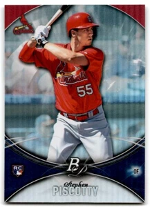 2016 Bowman Platinum Stephen Piscotty Rookie St. Louis Cardinals #15 - Picture 1 of 2
