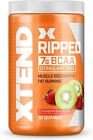 XTEND Ripped BCAA Powder Strawberry Kiwi | Cutting Formula + Sugar Free Post 