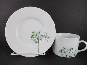 TAZA Y PLATILLO DE AGAVE PORCELANA - 2 3/8" -1302I - Imagen 1 de 2