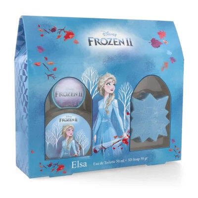 Petite Beaute Geschenkset Frozen 2 Elsa Eau de Toilette 50ml + Seife 50g - Bild 1 von 4