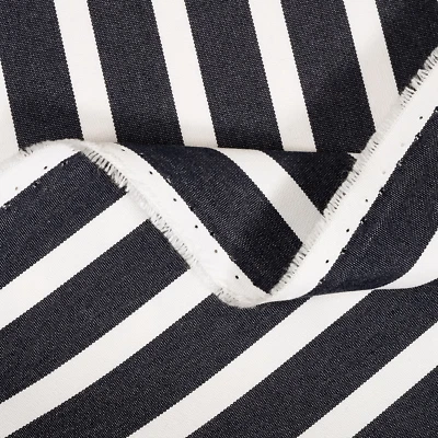 Sunbrella® Outdoor/Indoor Upholstery Fabric 54" Shore Navy 14058-0000 - Image 1 of 2