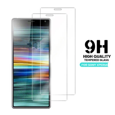 Tempered Glass Screen Protector Film Protection For Sony Xperia 1 V 10 V 1 IV 5 - Image 1 of 4