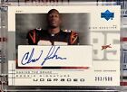2001 Ud Graded Chad Johnson, #48, Auto, Rookie, Serial #393/500, Cinci Bengals