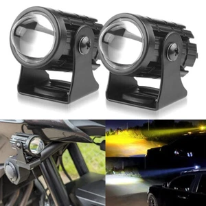 Yellow White Spot Driving Fog Light Bulbs for Sur Ron Surron Light Bee X S X160 - Picture 1 of 10