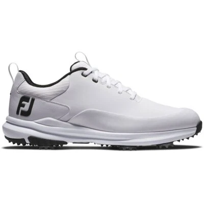 FootJoy Tour Rival 56958 Golf Shoes - White/Black - Image 1 of 4