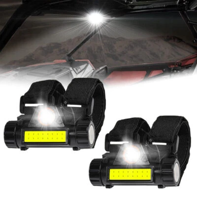 Luz LED universal domo barra antivuelco montaje en jaula interior para gato ártico UTV ATV Foto 1 de 4