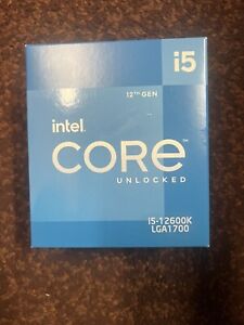 Intel BX8071512600K Core i5-12600K Unlocked LGA1700 600 Series Chipset 125W CPU