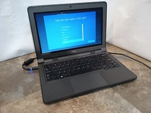 Dell Latitude 3160 11.6" Touchscreen Intel Pentium 4GB RAM 500GB HDD Windows 10 - Picture 1 of 7