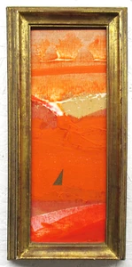 Jim Tillett Rare 1970s Abstract Painting Noted Virgin Islands Artist & Designer - Picture 1 of 9