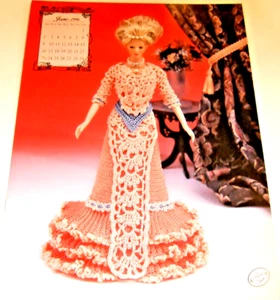 Annie's Calendar Bed Doll Society - Miss June 1996 Dinner Gown -Fashion Doll (Q) - Picture 1 of 4