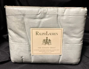 Hoja plana de colección Ralph Lauren The Estate Jacquard Alissa Anemone King - Imagen 1 de 10