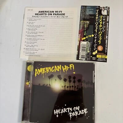 American Hi-Fi – Hearts On Parade (CD, 2004) uice-1097 Japan obi - Image 1 of 4