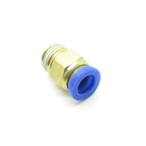 5 X Connettore Elettrovalvola Pneumatico da 1/4" a 8mm Tubo Aria Raccordo Rapido Push In - Foto 1 di 6