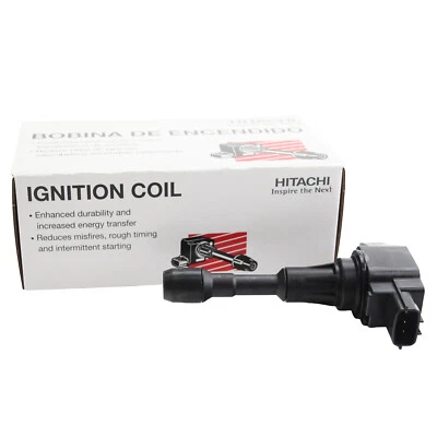 Катушка зажигания Hitachi IGC0079 для Nissan GT-R 3,8 л V6 GAS DOHC Turbo 2009-2018 - Изображение 1 из 4