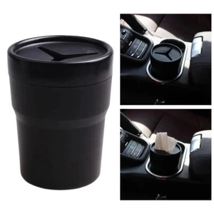 3PCS Small Storage Bin Mini Trash Bin Change Storage Plastic Car Trash Can - Picture 1 of 9