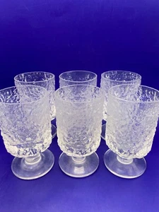 6 Vintage Whitefriars "Glacier" Weingletscher - Geoffrey Baxter - Bild 1 von 13
