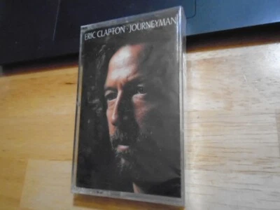 SEALED RARE OOP Eric Clapton CASSETTE TAPE Journeyman BEATLES Genesis Daryl Hall - Image 1 of 2