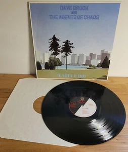 Dave Brock  Agents of Chaos 1988 Flicknife Records UK Pressing Hawkwind NM- LP - Picture 1 of 6