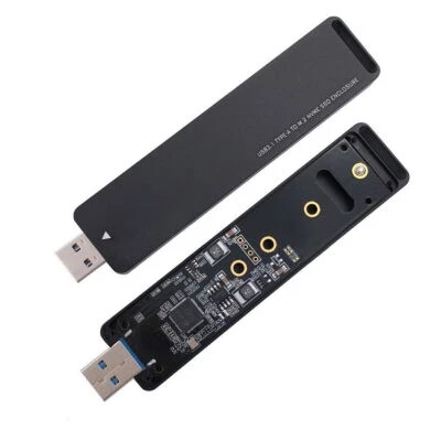 USB 3.0 to NVME M-key M.2 NGFF SSD External PCBA Adapter with Flash Disk Case - Image 1 of 4