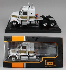 1:43 IXO Models *WHITE & GOLD* 2012 Freightliner CORONADO SEMI TRUCK *NIB* - Picture 1 of 6