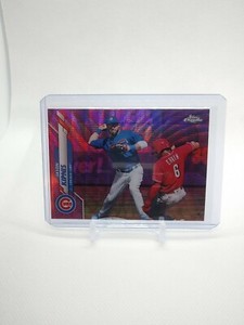 2020 Topps Chrome Update JASON KIPNIS Pink Wave Parallel U-6 Chicago Cubs