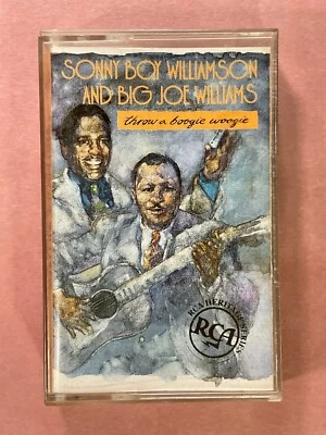 Sonny Boy Williamson & Big Joe Williams - Throw A Boogie Woogie, Audio Cassette - Image 1 of 4