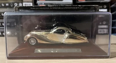 NEW Sealed Talbot Lago 1/43 T150SS Figoni Falaschi Chrome Silver Diecast 37-39 - Image 1 of 4