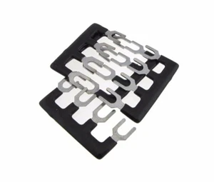 4 POS Shorting Bar Stripe For 15A Screw Barrier Terminal Block - BLK - Pack of 5 - Bild 1 von 1