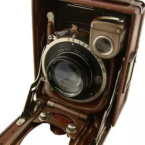 ENSIGN Cameo 6x9 sheet Deluxe Brown Brown Dallmeyer Anastigmat Rarest Rarest - Picture 1 of 11