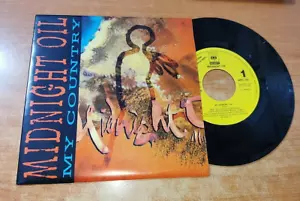 MIDNIGHT OIL My country 7" SPAIN PROMO SINGLE VINYL VERY RARE ONE SIDE ONLY 1993 - Picture 1 of 2
