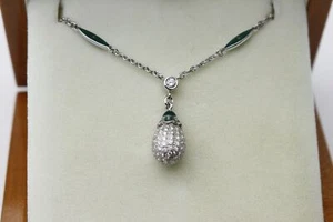 Faberge F1759SG Halskette Collier 750er Weißgold Limitiert auf 100 Stück 1,165ct - Bild 1 von 10