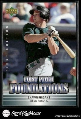 2007 Upper Deck First Edition First Pitch Foundations #FPF-SR Shawn Riggans - Image 1 of 2
