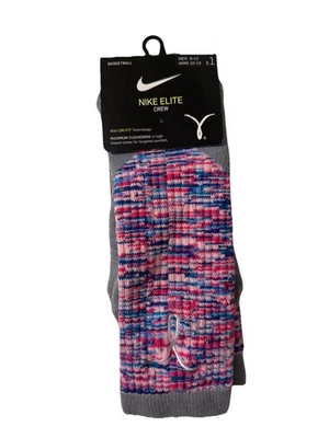 (DA5063 684) Calcetines de baloncesto Nike Elite Kay Yow talla L 8-12 $18 A26 Foto 1 de 4