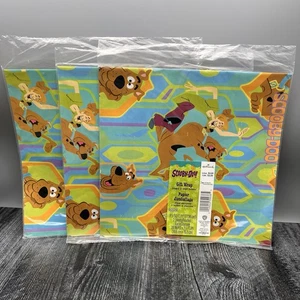 Hallmark Cartoon Network WB Scooby-Doo Gift Wrap 20” x 2.5 ft - 3 Sets, 6 Sheets - Picture 1 of 3