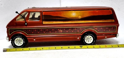 1970's Vintage Tonka XR101 Mighty Skyline Custom Conversion Van Pressed Steel VG - image 1 of 4