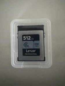 Lexar Professional Silver SE CFexpress Type B Memory Card 512GB - Picture 1 of 1