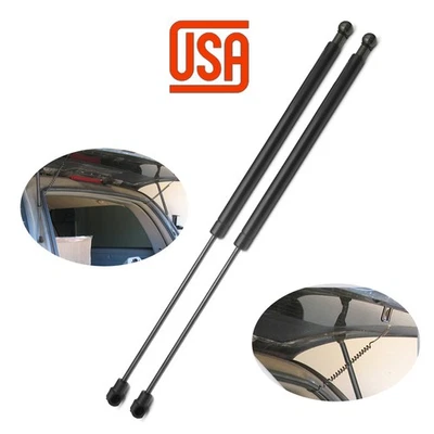 2PCS Rear Window Glass Lift Supports Struts For 2000-2006 Cadillac Chevrolet GMC Foto 1 de 4